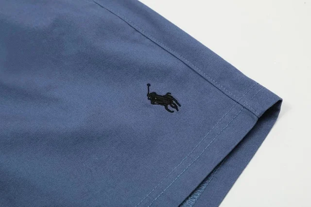 Unbranded Shorts Drawstring cargo with embroidered rider emblem product detail image 8