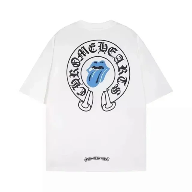 Chrome Hearts T-Shirts Short-sleeve graphic logo print product detail image 14