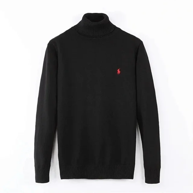 Ralph Lauren Knitwear Embroidered Pony Quarter-Zip Knit Sweater product detail image 30