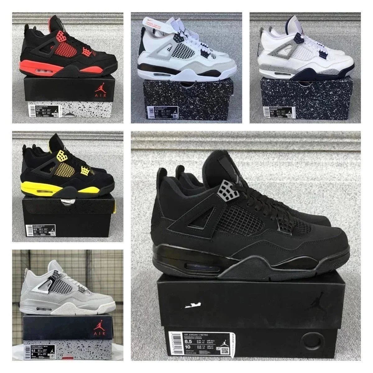 Air Jordan 4 Retro Sneakers [2