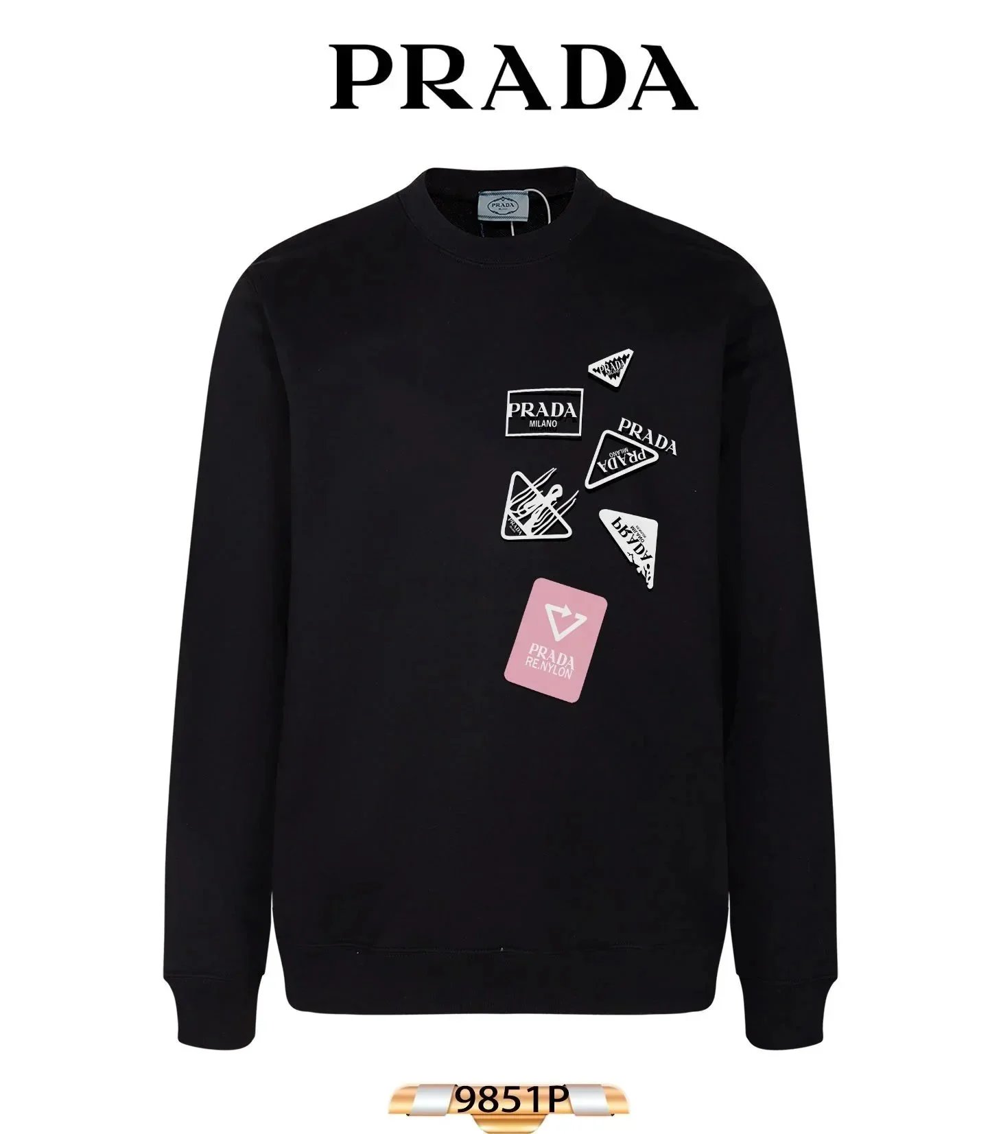 Prada Crewneck Sweatshirts — 24