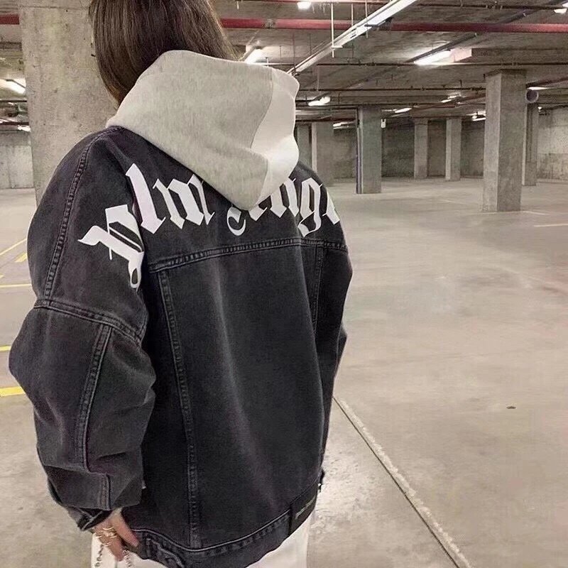 Palm Angels Denim Jacket Light Wash - 10
