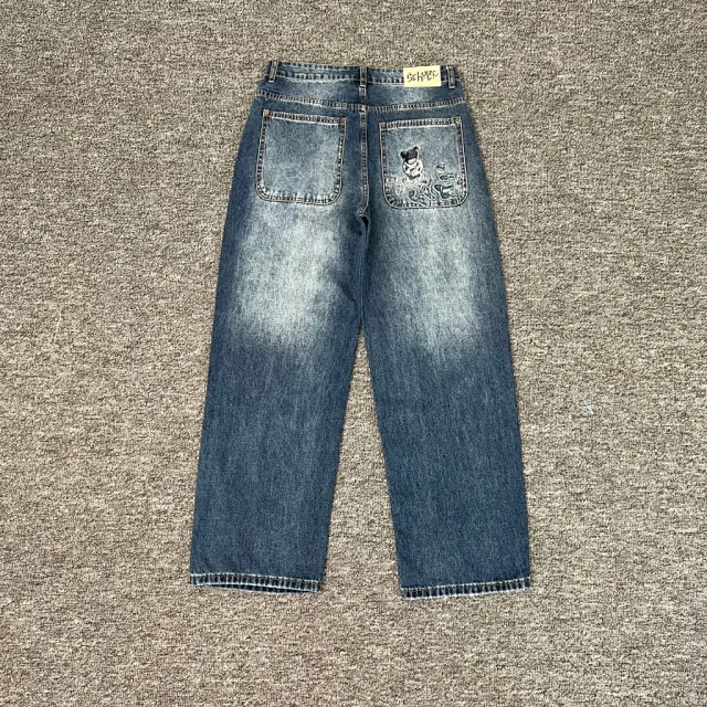 Unbranded Jeans OG 1 Straight-Leg Graphic-Pocket product detail image 4