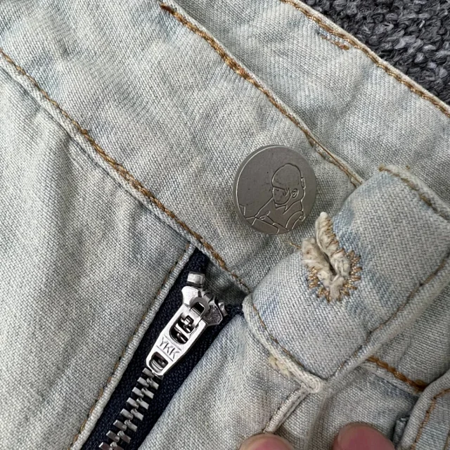 Unbranded Jeans OG 1 Straight-Leg Graphic-Pocket product detail image 15