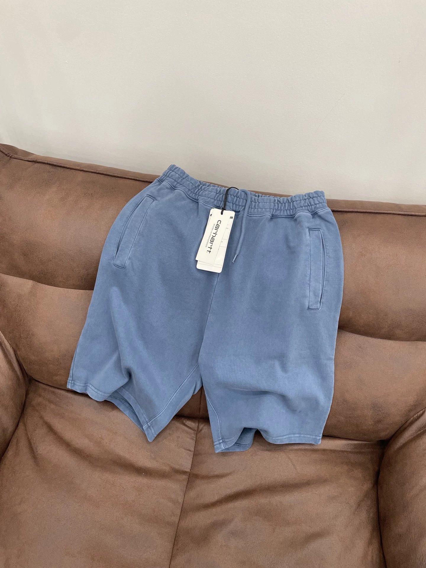 Carhartt Work In Progress Sweat Shorts Light Blue - 11