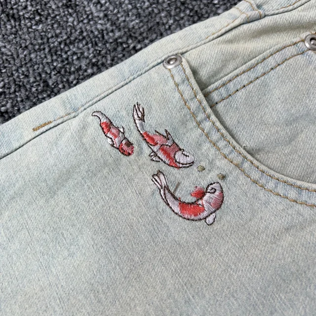 Unbranded Jeans OG 1 Straight-Leg Graphic-Pocket product detail image 14
