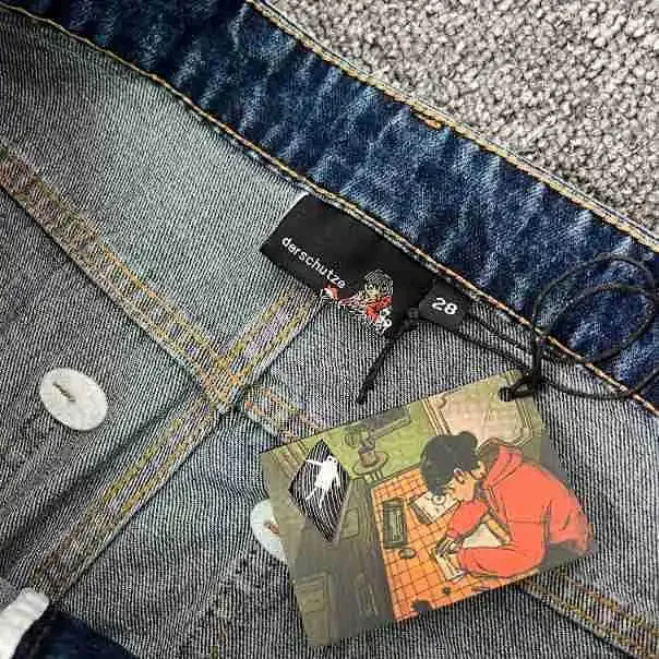 Unbranded Jeans OG 1 Straight-Leg Graphic-Pocket product detail image 16