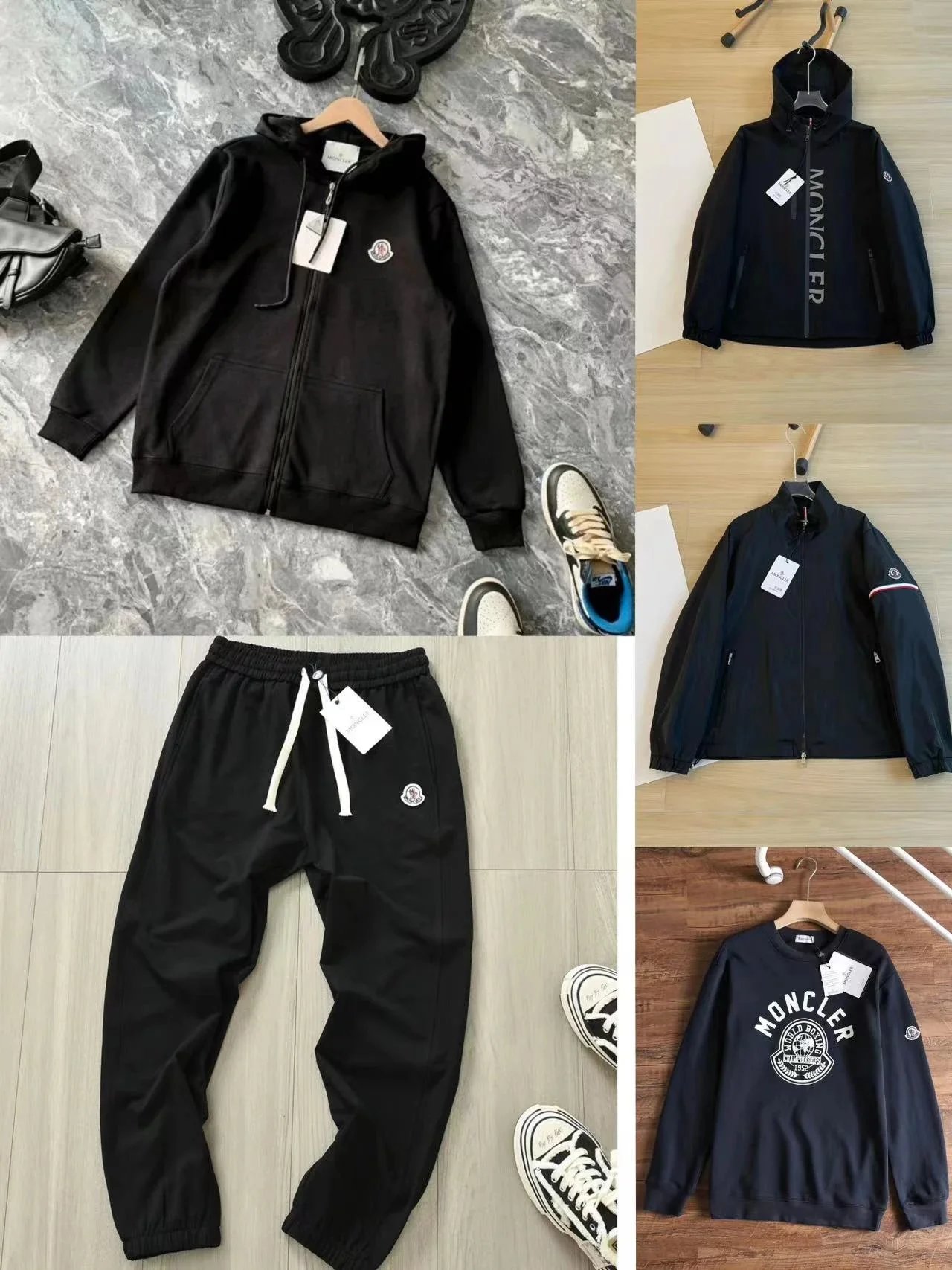 M口秋冬连帽衫卫衣裤子夹克合集 - 133614