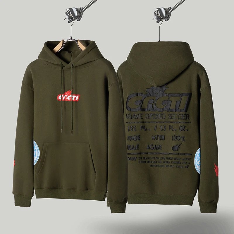 Off-White x Nike Air Hoodie Army Green Hoodie - 25