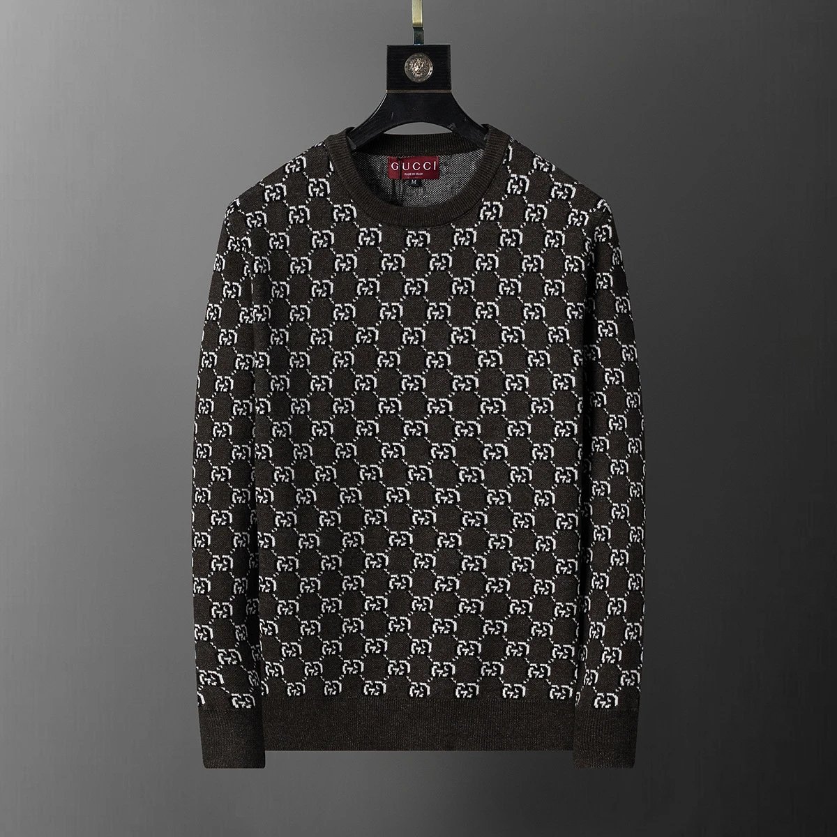 Louis Vuitton Knitwear Crewneck Knit Sweater — 5026 black