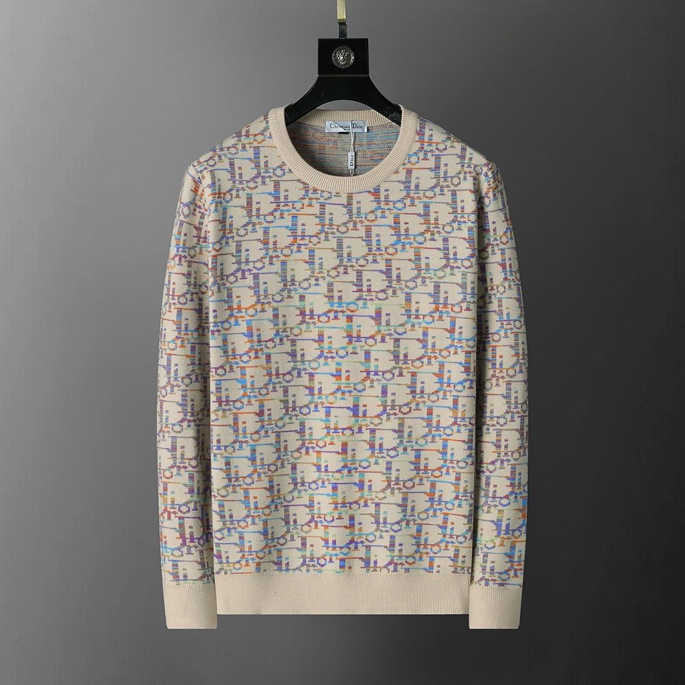 Louis Vuitton Knitwear Crewneck Knit Sweater — 3126 apricot