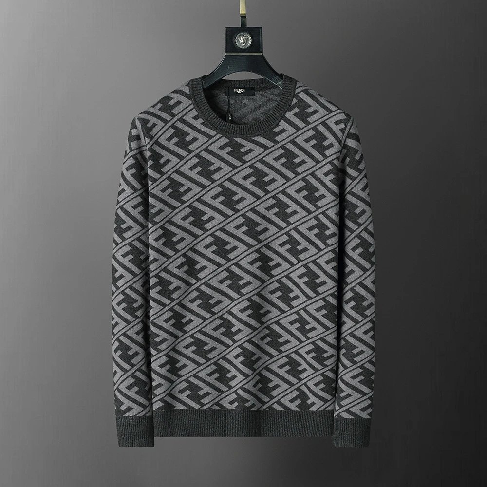 Louis Vuitton Knitwear Crewneck Knit Sweater — 3125 black