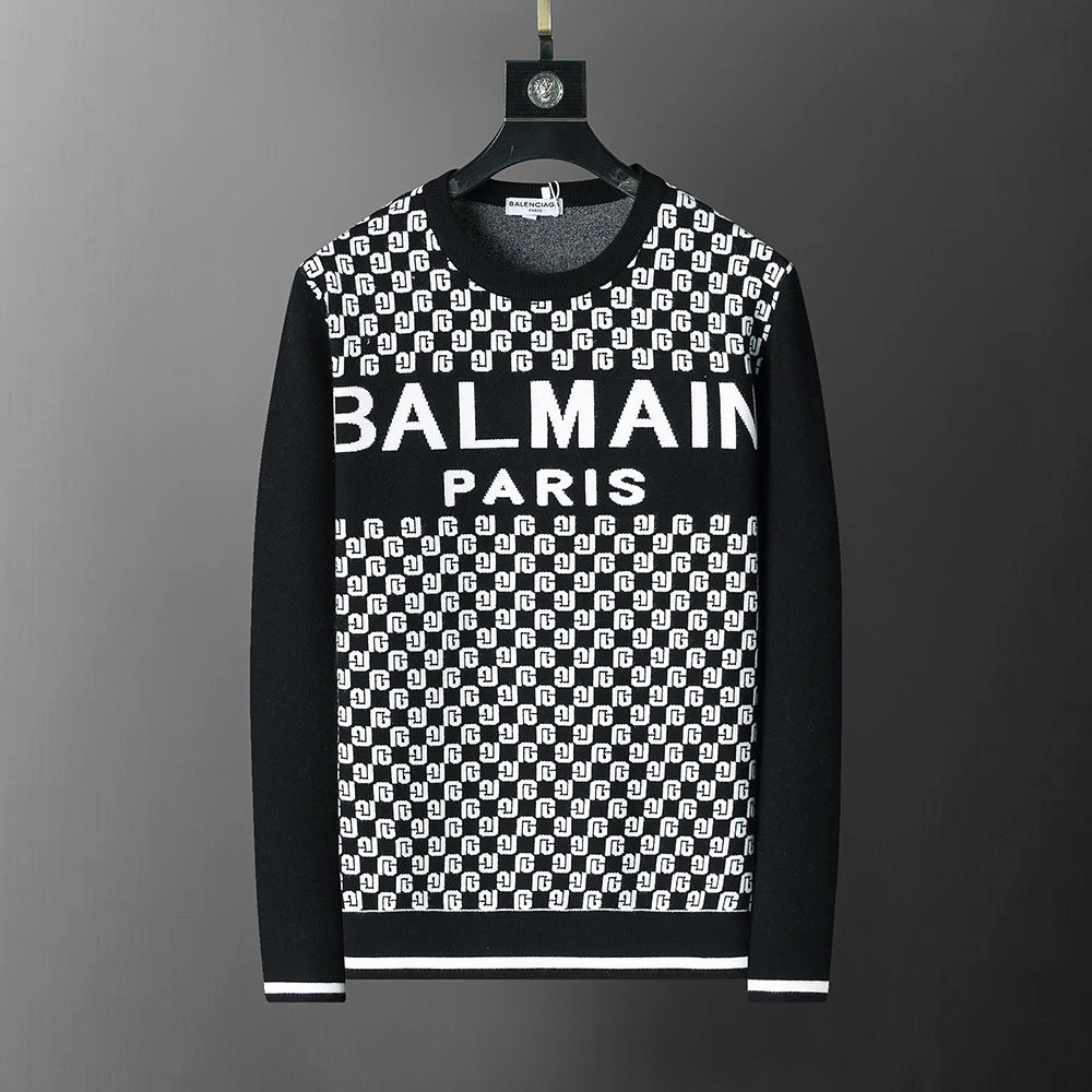 Louis Vuitton Knitwear Crewneck Knit Sweater — 3115 black