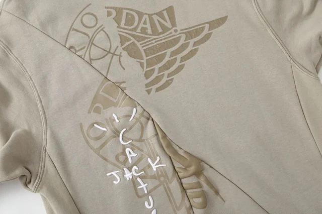 Cactus Jack Hoodies & Sweatshirts Embroidered and wing graphic hooded sweatshirt product detail image 24