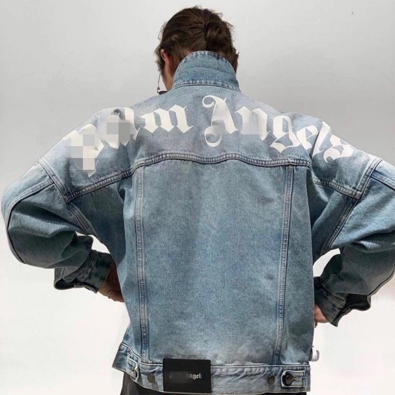 Palm Angels Denim Jacket Light Wash - 11
