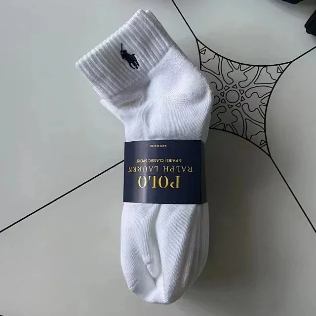 Polo Ralph Lauren Socks 6-Pair Terry-Lined Crew product detail image 6