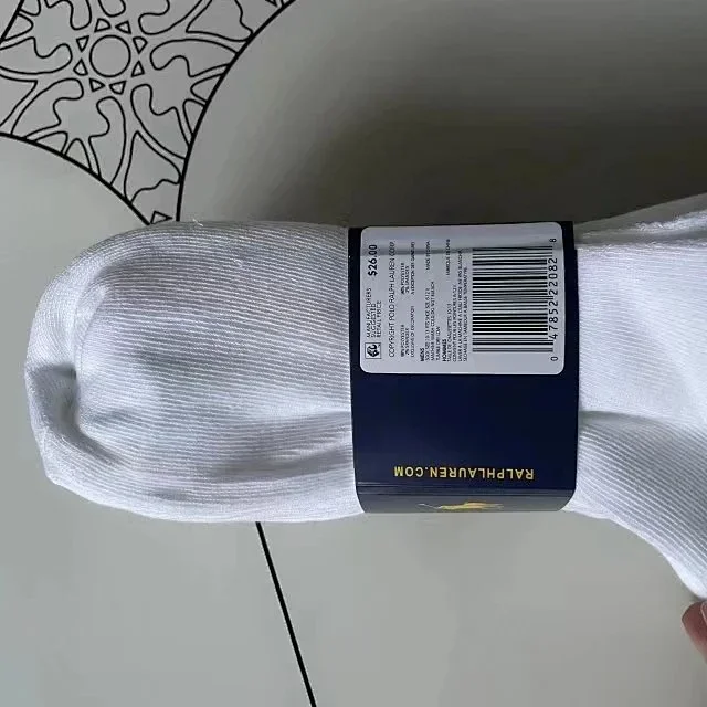 Polo Ralph Lauren Socks 6-Pair Terry-Lined Crew product detail image 1