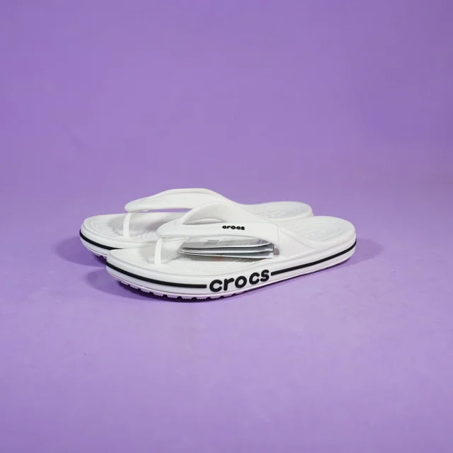 Crocs Sandals Thong Flip-Flops with Logo Sidewall product detail image 7