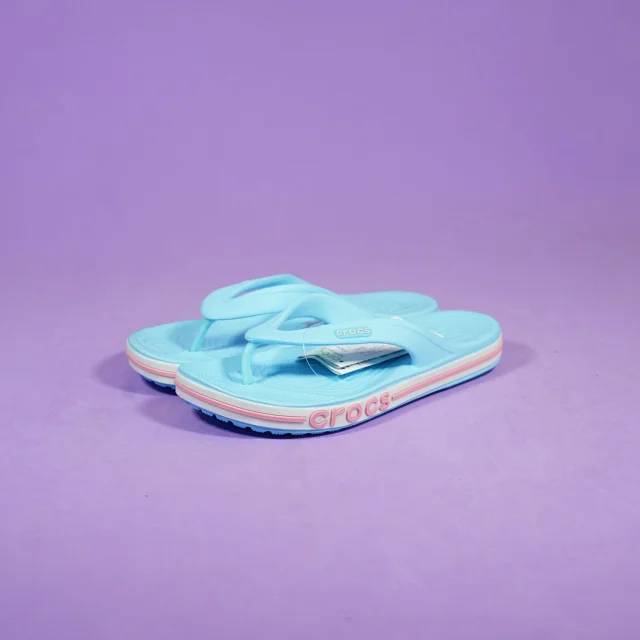 Crocs Sandals Thong Flip-Flops with Logo Sidewall product detail image 3