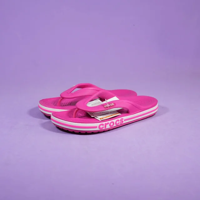 Crocs Sandals Thong Flip-Flops with Logo Sidewall product detail image 4
