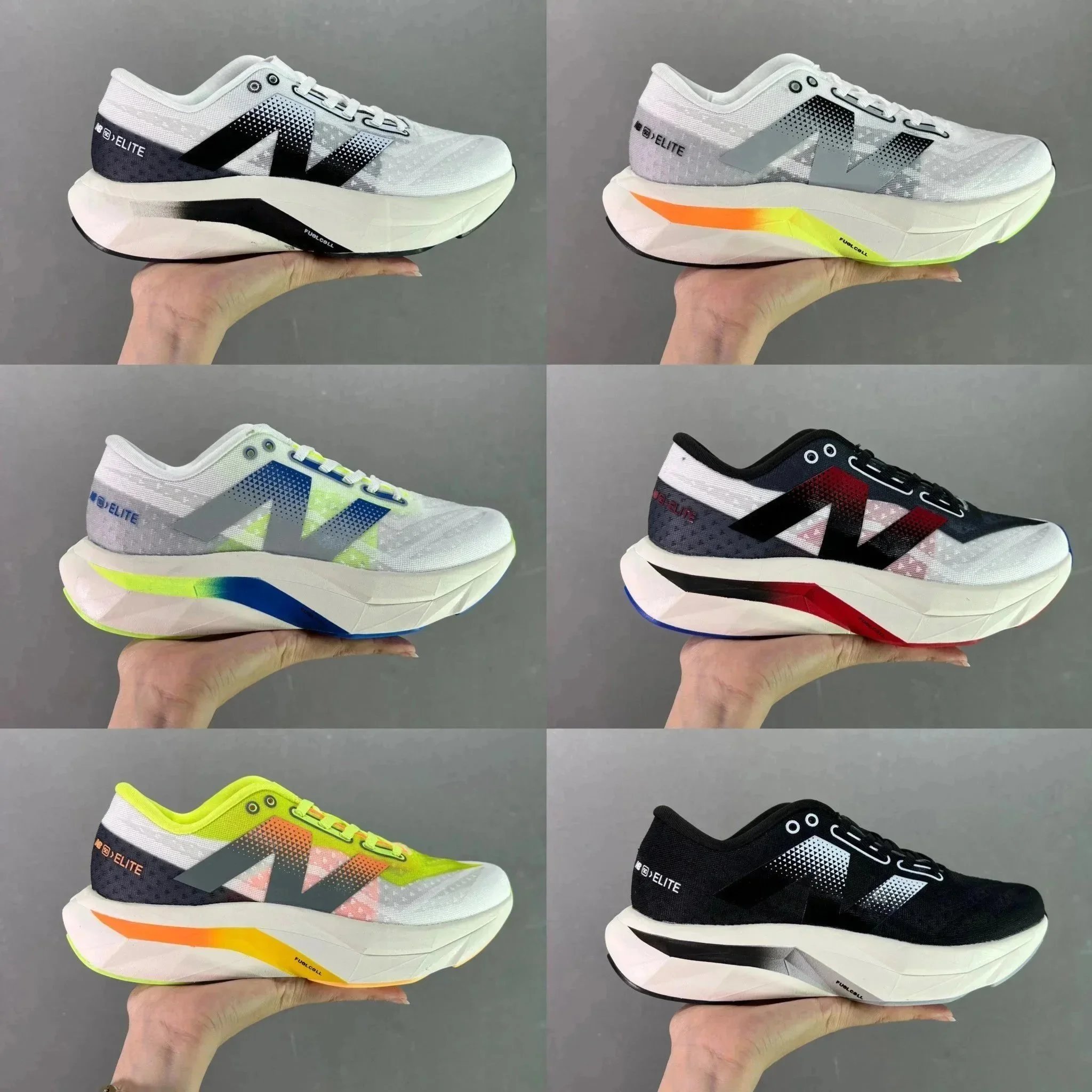 ELITEWORK ELITE FuelCell Running Shoes Black / White Running Shoes - 2
