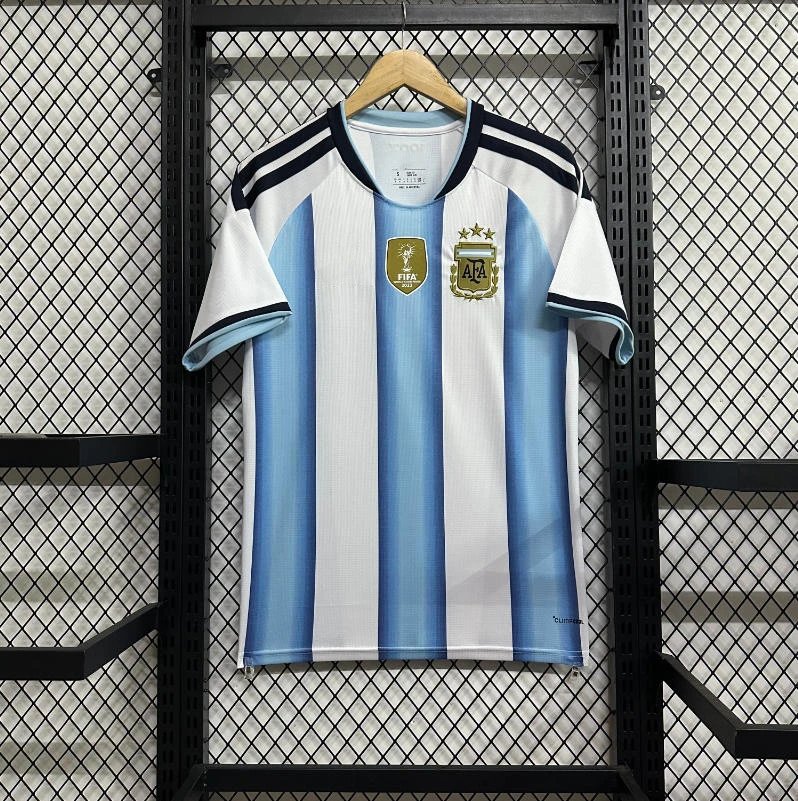 World Cup jerseys: Brazil, Argentina, Mexico, Germany, Spain, Portugal, and the USA–Canada–Mexico football kits. 3