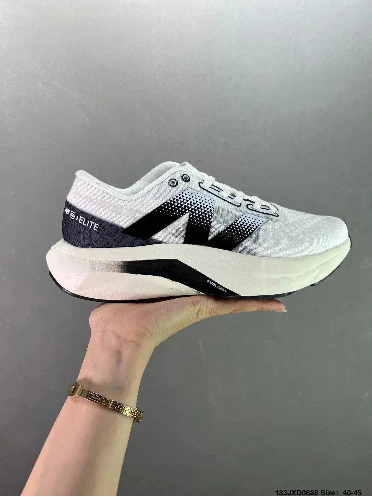 ELITEWORK ELITE FuelCell Running Shoes Black / White Running Shoes - 3