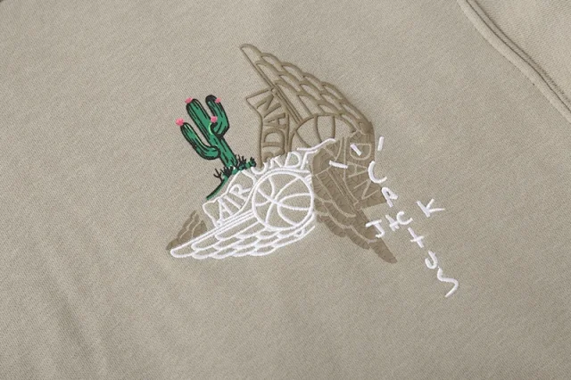 Cactus Jack Hoodies & Sweatshirts Embroidered and wing graphic hooded sweatshirt product detail image 19