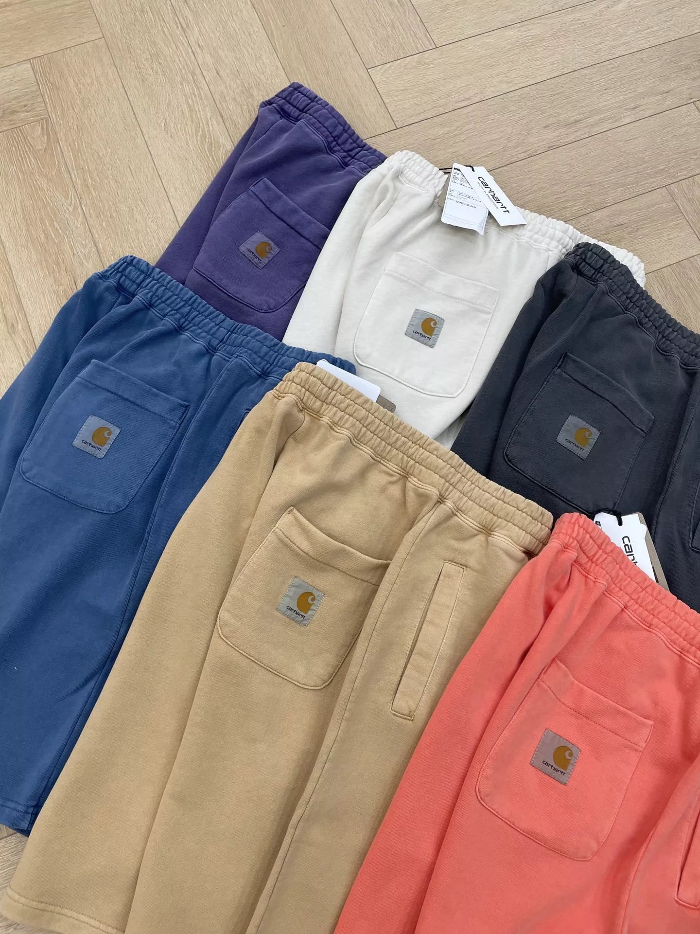 Carhartt Work In Progress Sweat Shorts Light Blue - 18