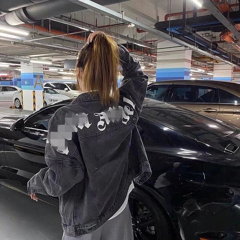Palm Angels Denim Jacket Light Wash - 8