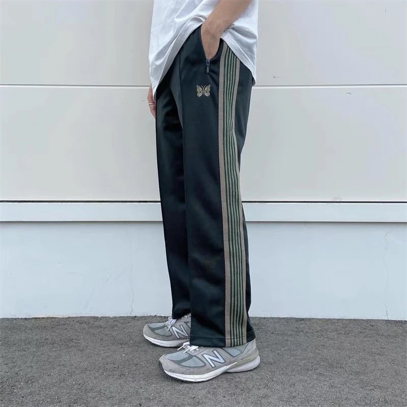 小众垂感宽松男女款直筒运动休闲长裤子 - 133677