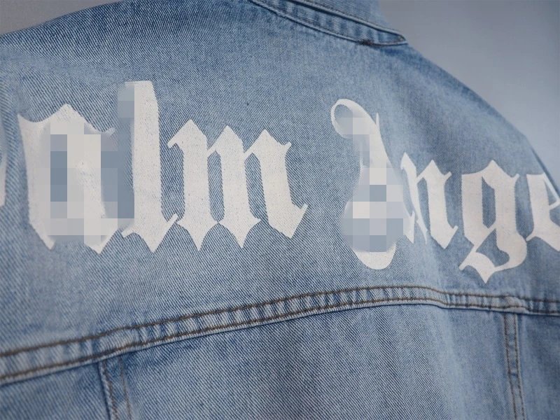 Palm Angels Denim Jacket Light Wash - 28