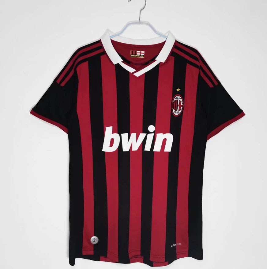 AC Milan Jersey — 0910 season AC Milan at home colorway — USFans Spreadsheet photo