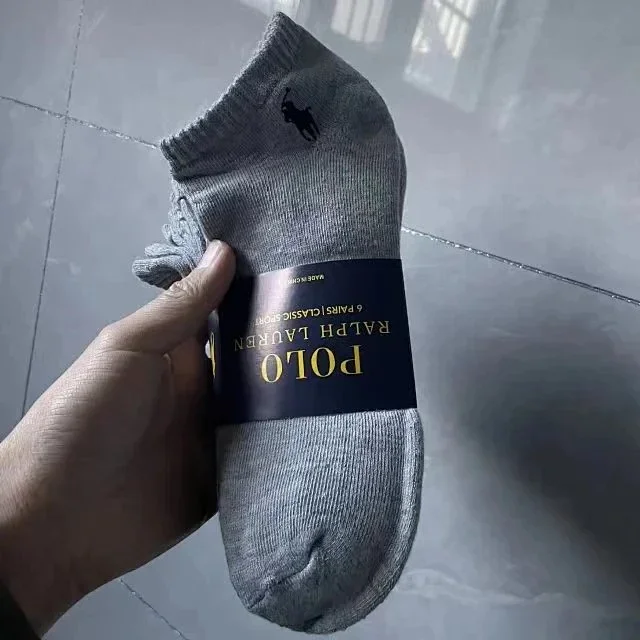 Polo Ralph Lauren Socks 6-Pair Terry-Lined Crew product detail image 3