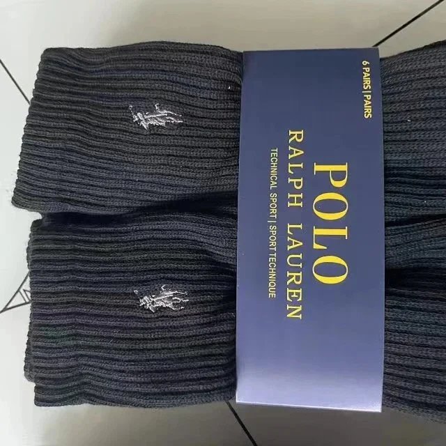 Ralph Lauren Polo Classic Sport White Socks - 10