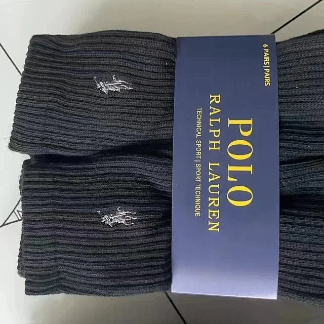 Polo Ralph Lauren Socks 6-Pair Terry-Lined Crew product detail image 10