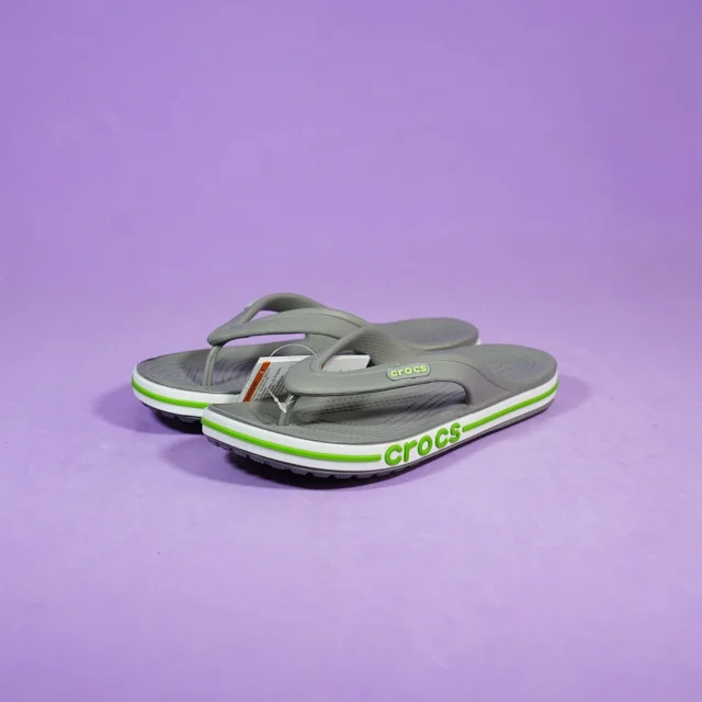 Crocs Sandals Thong Flip-Flops with Logo Sidewall product detail image 1