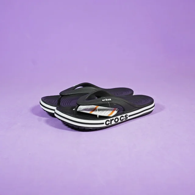 Crocs Sandals Thong Flip-Flops with Logo Sidewall product detail image 2
