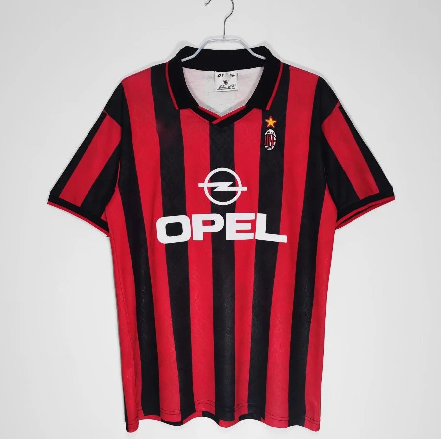 AC Milan Jersey — 9596 season AC Milan at home colorway — USFans Spreadsheet photo