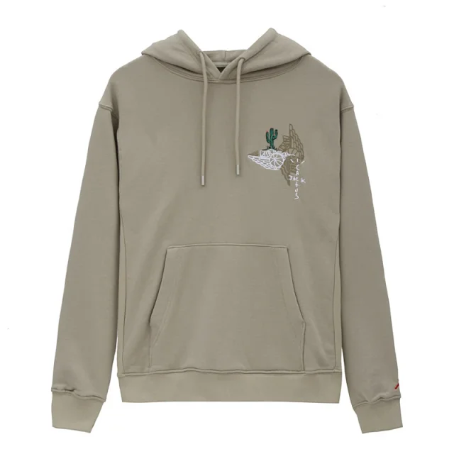 Cactus Jack Hoodies & Sweatshirts Embroidered and wing graphic hooded sweatshirt product detail image 12