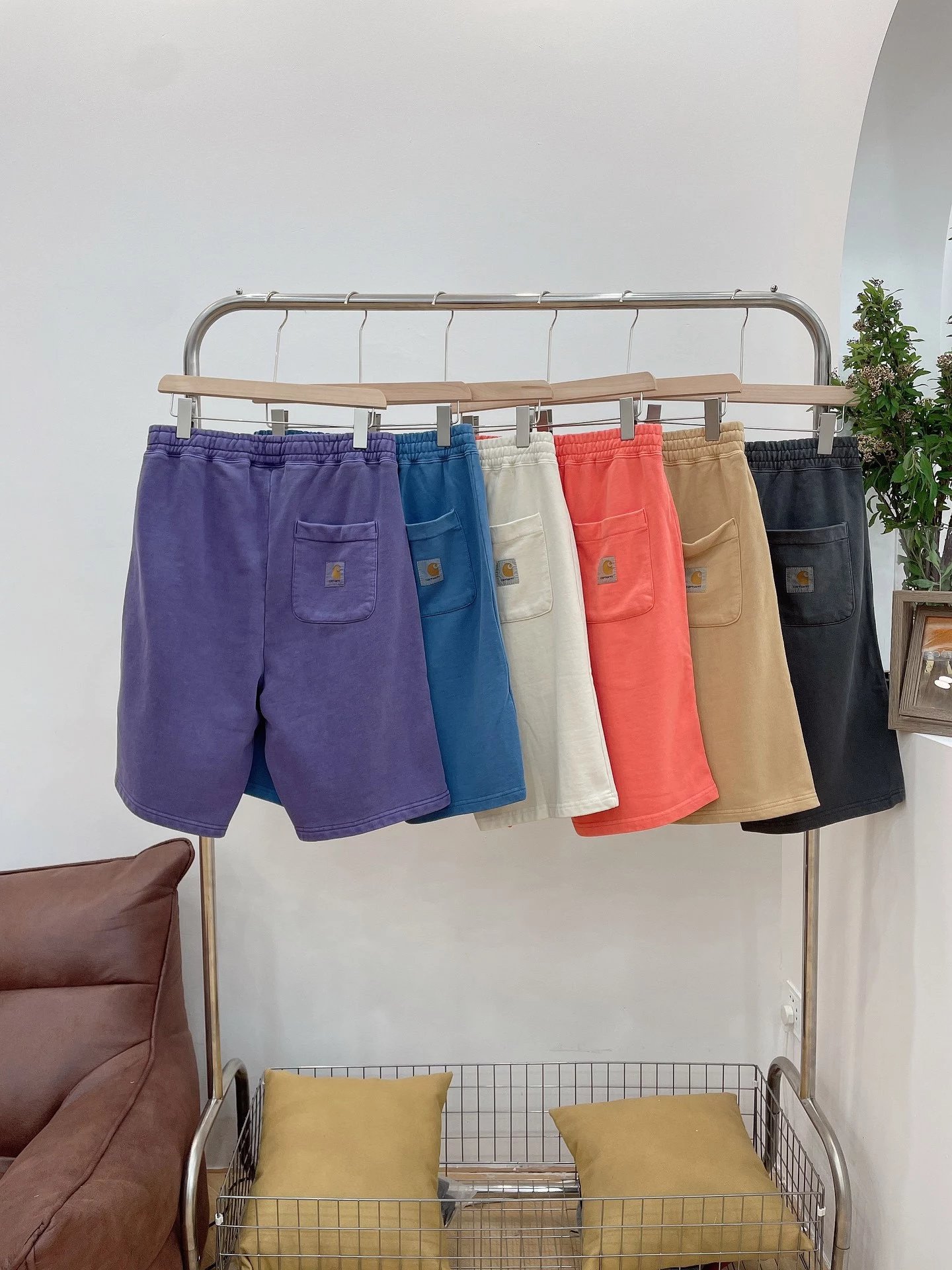 Carhartt Work In Progress Sweat Shorts Light Blue - 15