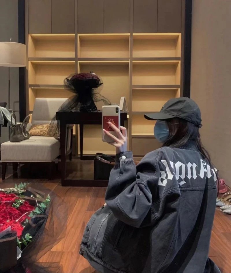 Palm Angels Denim Jacket Light Wash - 3