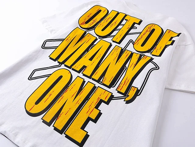 Godspeed T-Shirts Washed distressed graphic short-sleeve T-shirt product detail image 44