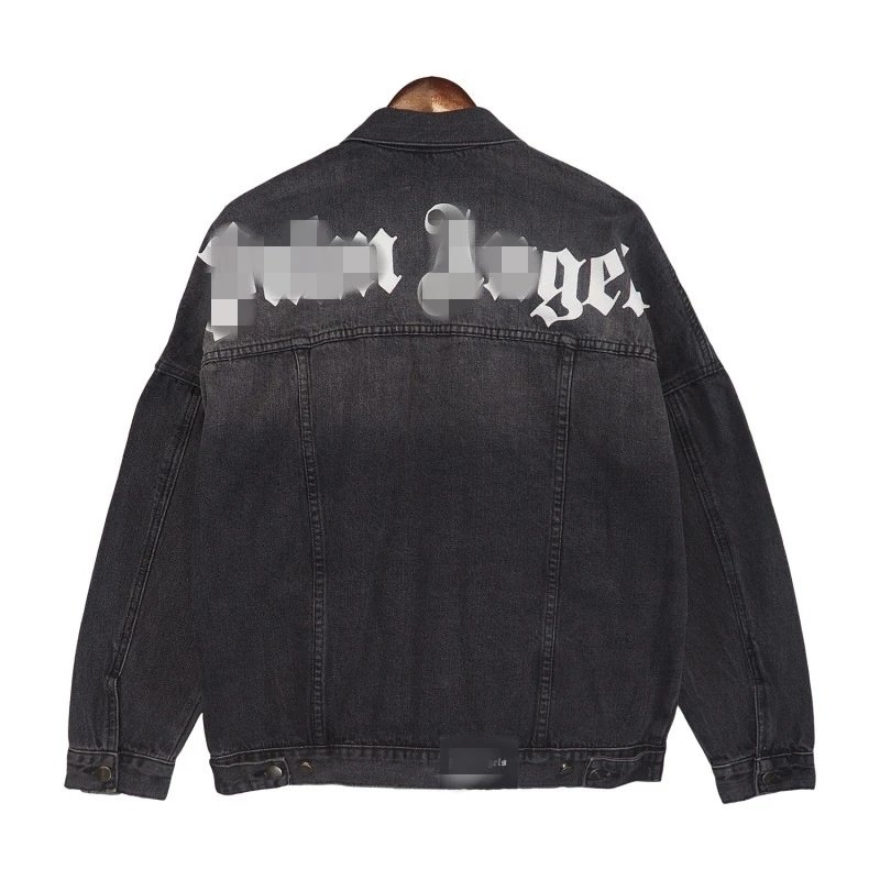 Palm Angels Denim Jacket Light Wash - 18