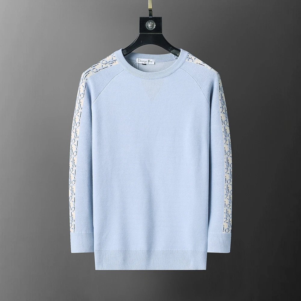 Louis Vuitton Knitwear Crewneck Knit Sweater — 3122 Light blue