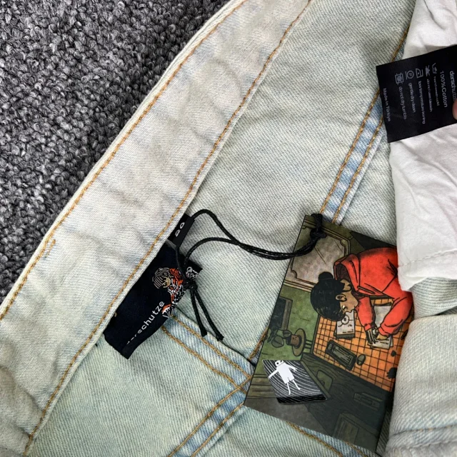 Unbranded Jeans OG 1 Straight-Leg Graphic-Pocket product detail image 13