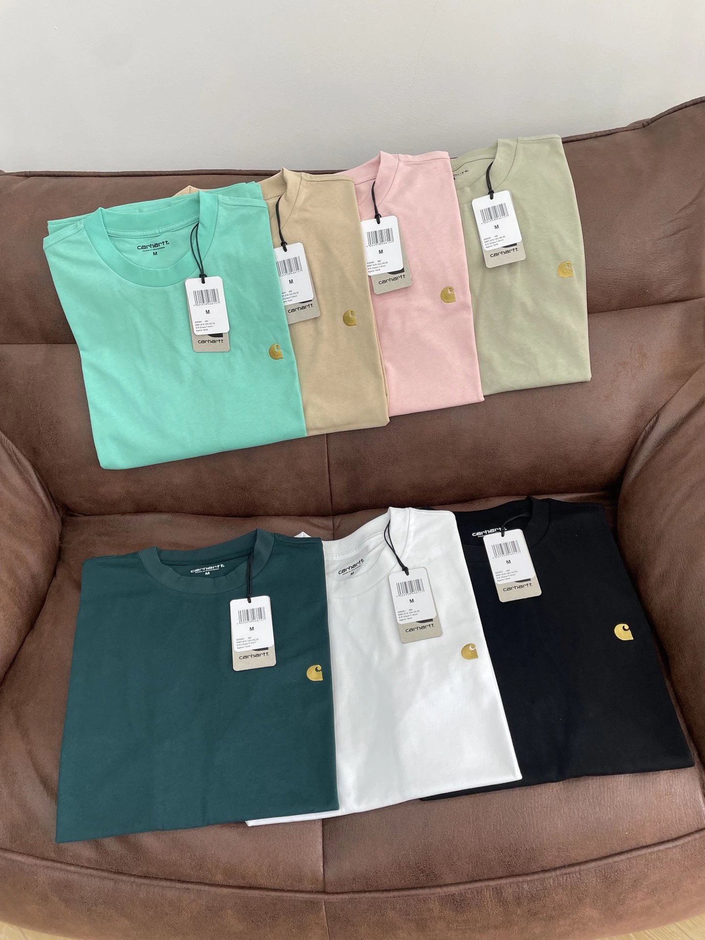 Carhartt Work In Progress Carhartt WIP Pocket T-Shirt Sage Green T-Shirt T-Shirts - 3
