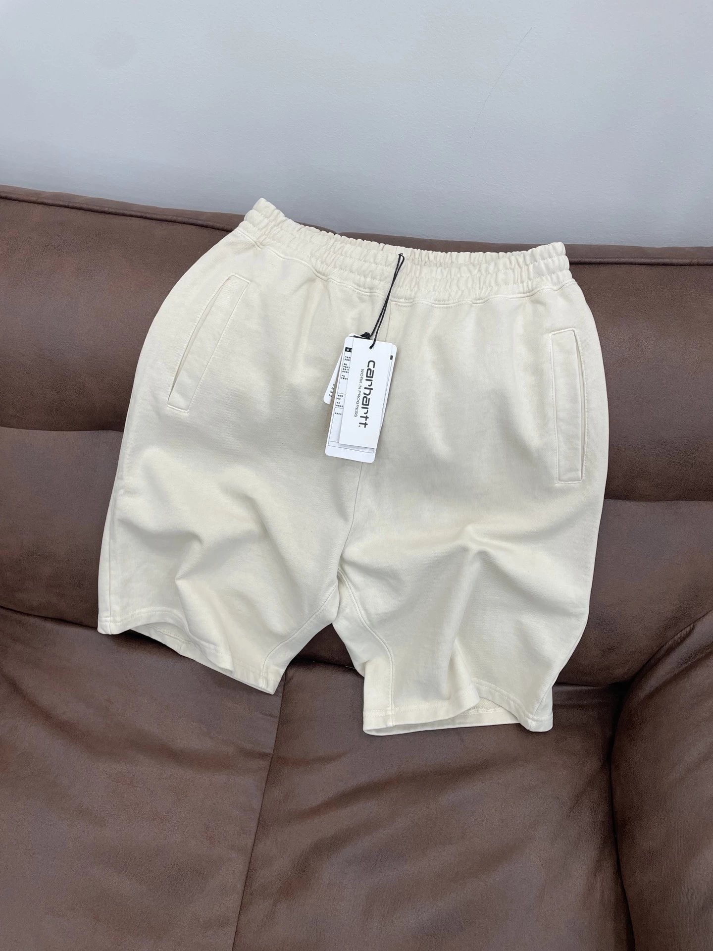 Carhartt Work In Progress Sweat Shorts Light Blue - 7