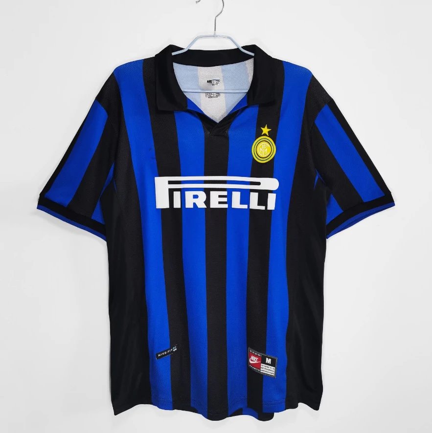 AC Milan Jersey — Inter home in 9899 season colorway — USFans Spreadsheet photo