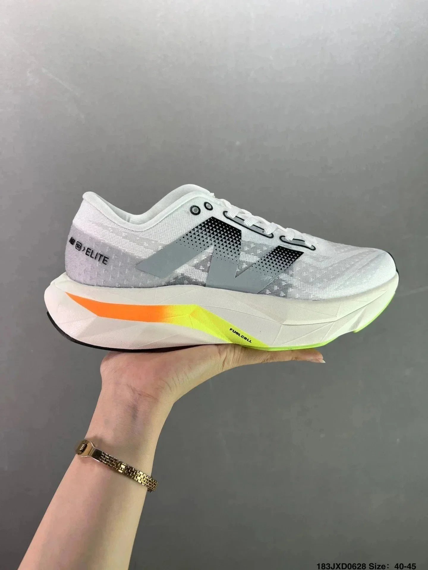 ELITEWORK ELITE FuelCell Running Shoes Black / White Running Shoes - 4
